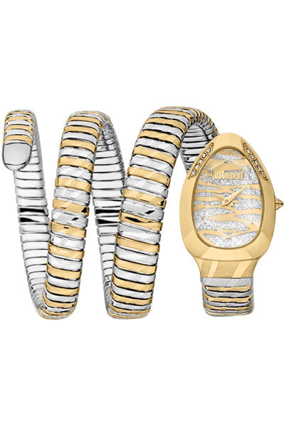 Just Cavalli  Gold & Stainless Steel Women's Watch JC1L226M0055
