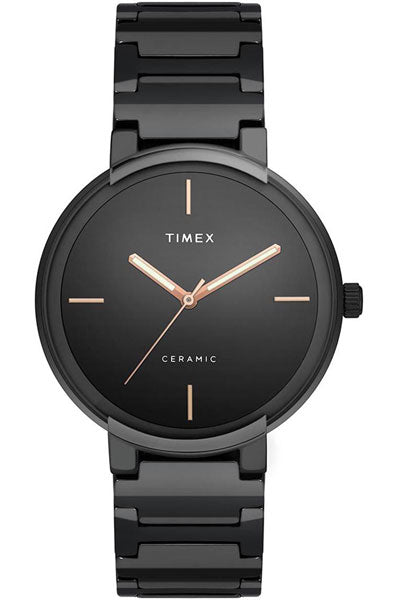 Analog Black & Ceramic Men's Watch TWEG21202