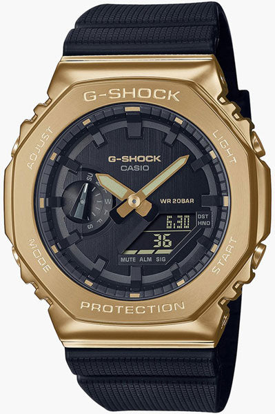 Casio Analog-Digital Black & Resin Women's Watch G1278