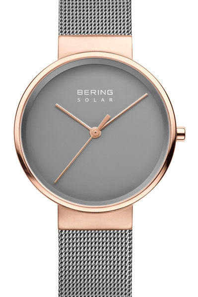 Bering Analog Grey & Milanese Women's Watch 14331 369