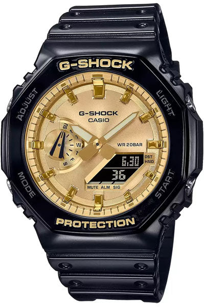 Casio Analog-Digital Gold & Resin Men's Watch G1453