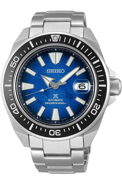 Seiko Analog Blue & Stainless Steel Men's Watch SRPE33K1