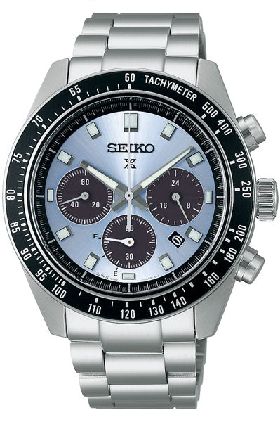 Seiko  Blue & Stainless Steel Men's Watch SSC935P1
