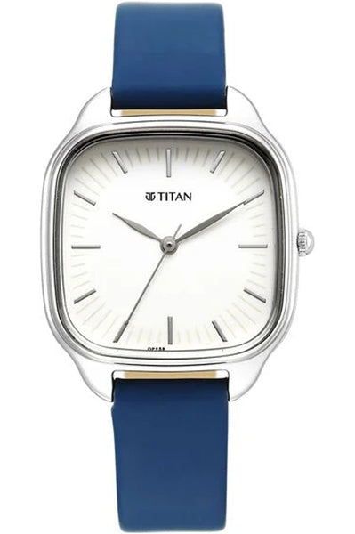 Analog Beige & Leather Women's Watch 2733SL02