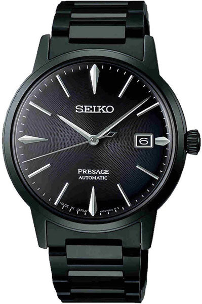 Seiko Analog Black & Metal band Men's Watch SRPJ15J1
