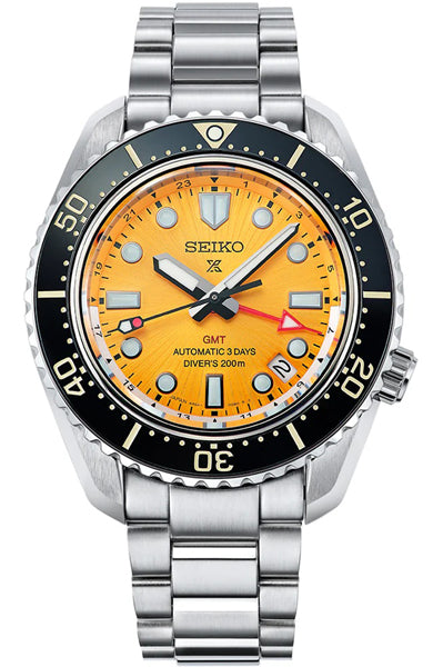 Seiko Analog Yellow & Stainless Steel Men' SPB487J1