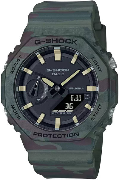 Casio Analog-Digital Green & Resin Men's Watch G1312