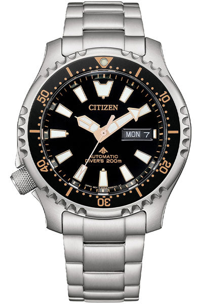 Citizen Automatic Gents Watch Black Dial - NY0160-66E