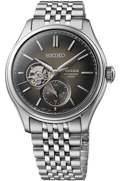 Seiko Presage Classic Series ‘Sumi-iro’ Open heart SPB471J1