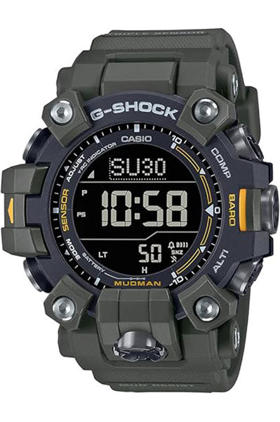 Casio Digital Green & Resin Men's Watch G1445