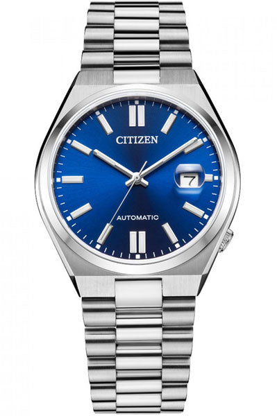 Citizen Analog Blue & Stainless Steel Men's Watch NJ0150 81L