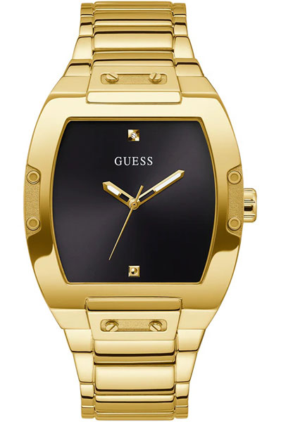 Guess  Black & Stainless Steel Men's Watch GW0387G2