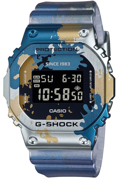 Casio Digital Black & Resin Men's Watch G1294