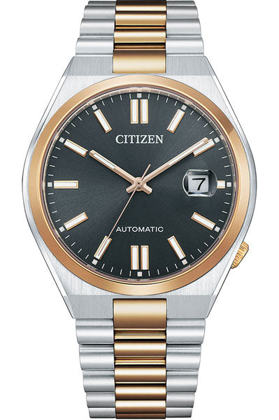 Citizen Analog Gray & Stainless Steel Men's Watch NJ0154 80H