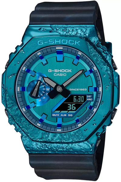 Casio Analog-Digital Blue & Resin Men's Watch G1347