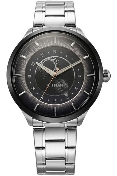 Luna Sun Moon Phase in Frost Grey - Stellar Edition