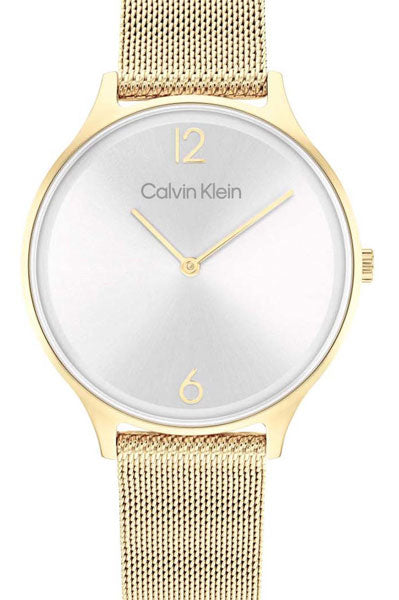 Calvin Klein Analog Silver & Stainless Steel Women's Watch 25200003