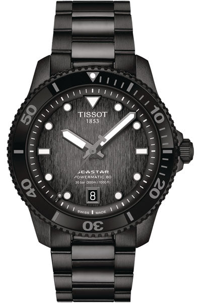 T1208073305100 T-Sport Seastar 1000 Powermatic 80 Automatic Unisex Watch