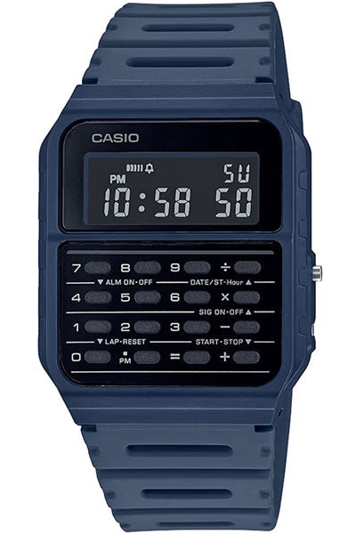 Digital Black & Rubber Unisex Watch D209