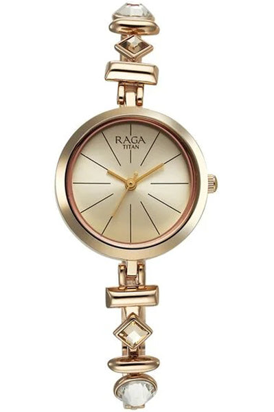 Analog Champagne & Metal Women' NS2606WM12