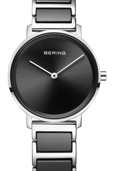 Bering Analog Black & Stainless Steel Women's Watch 18531 742