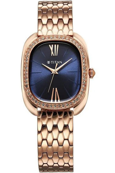 Analog Blue & Stainless Steel Women' 95317WM01