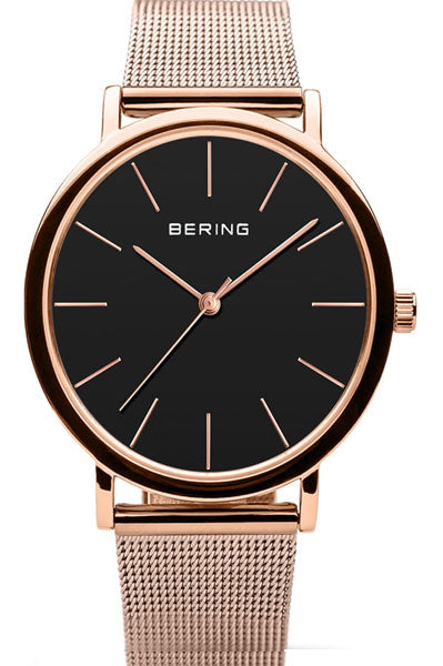 Analog Black & Milanese Women's Watch 13436 362