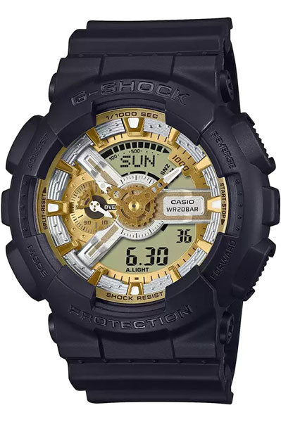 CASIO Analog-Digital Gold & ResinMen's Watch G1520