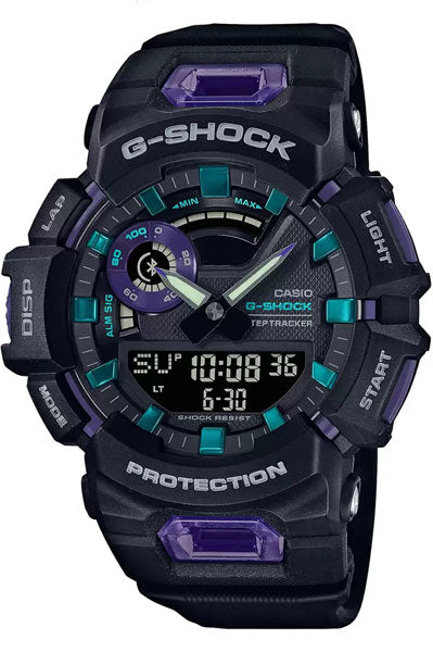 Casio Analog-Digital Black & Resin Men's Watch G1136