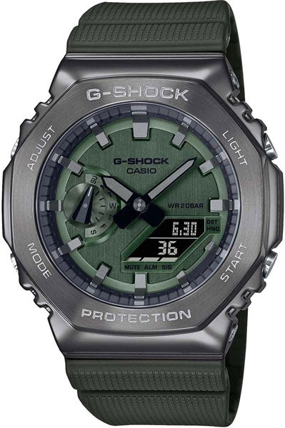 Casio Digital Green & Resin Men's Watch G1160