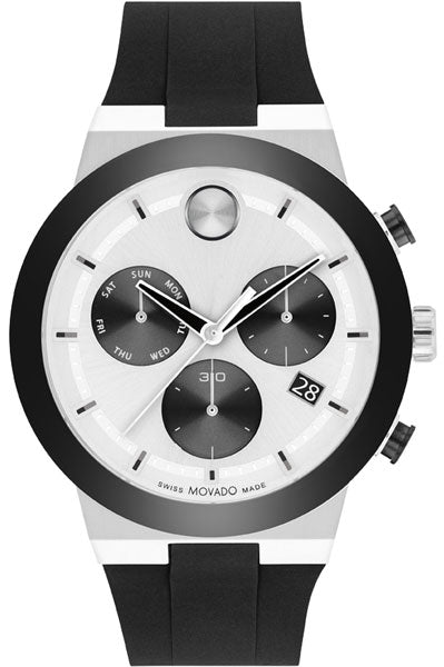 Movado Analog White & Silicone Women's Watch 3600894