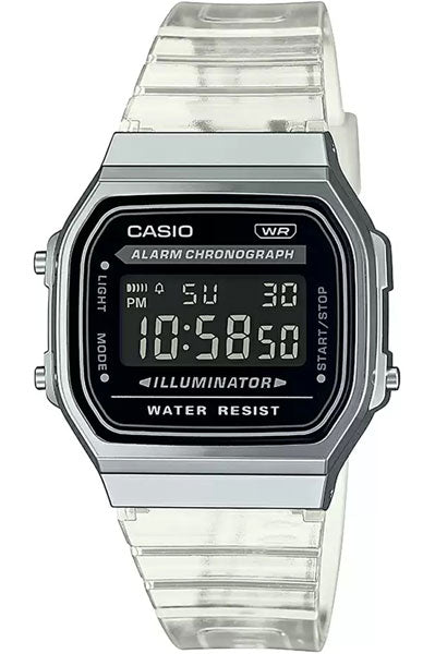 Casio Digital Black & Resin Unisex Watch D306