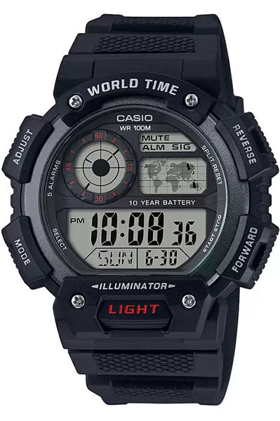 silver Digital - Men's Watch D152