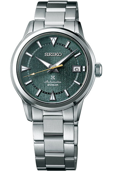 Seiko Analog Green & Metal band Men's Watch SPB289J1
