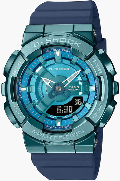 Casio Analog-Digital Blue & Resin Women's Watch G1316