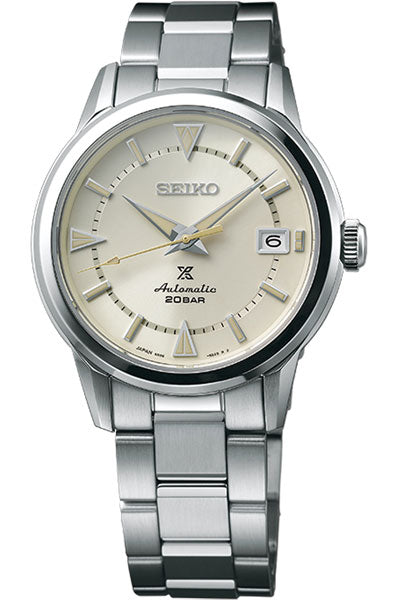 Seiko Analog cream & Metal band Men's Watch SPB241J1