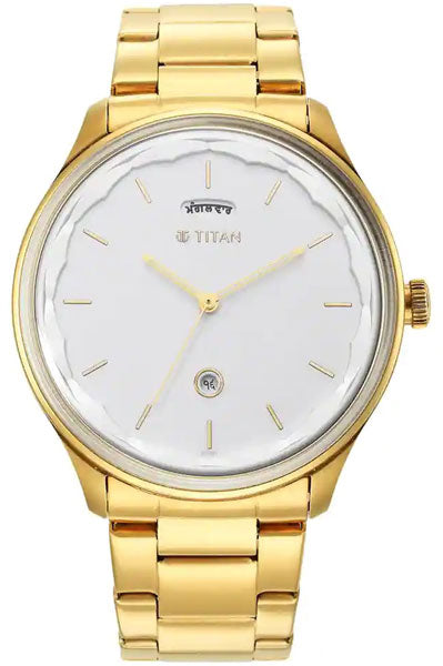 Analog White &  Men's Watch 1869YM01