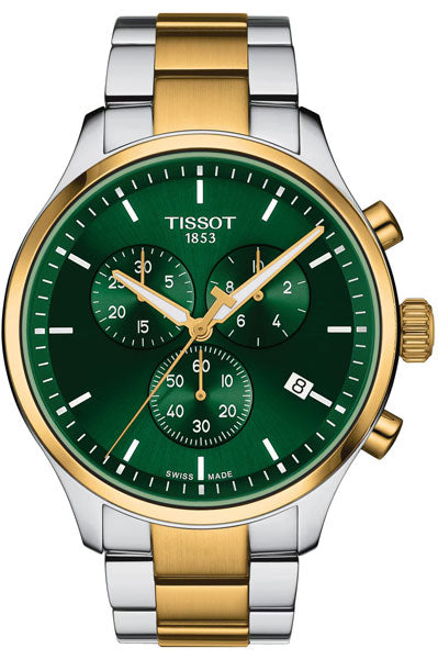 Green & Stainless Steel Men's Watch T1166172209100