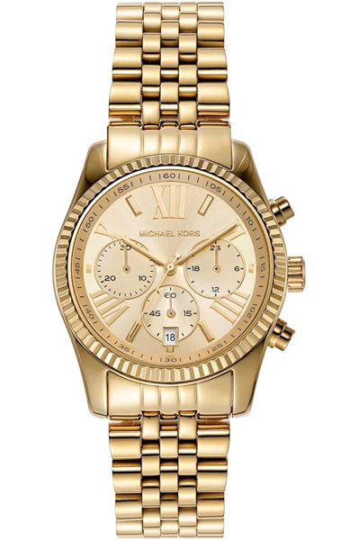 MICHAEL KORS Chronograph Gold & Stainless Steel Women's Watch MK7378