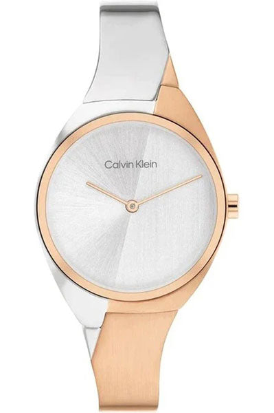 Women's Silver Analog Stainless Steel Watch 25200237