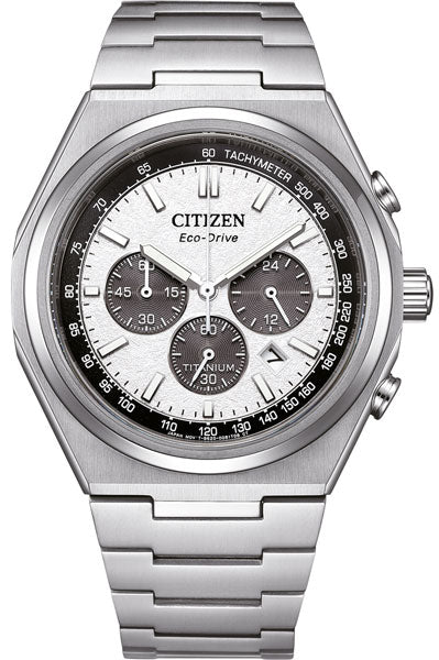 Citizen Chronograph Silver & Titanium Men' CA4610 85A