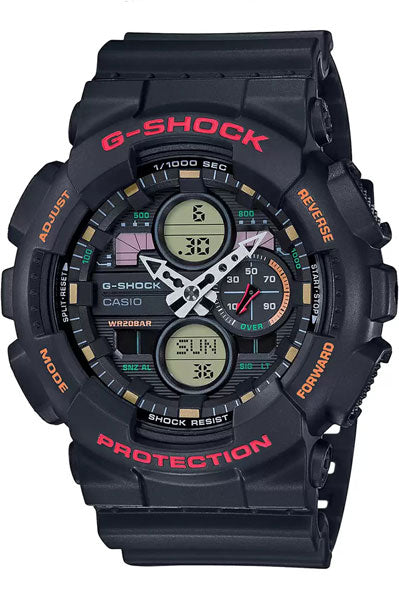 Casio Analog-Digital Black & Resin Men's Watch G976