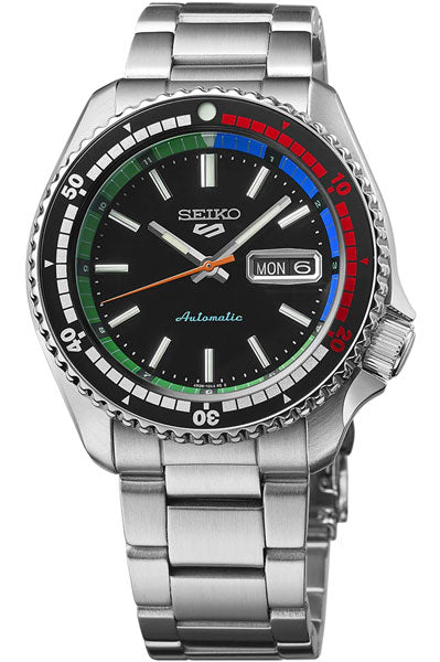 Seiko Analog Black & Metal band Men's Watch SRPK13K1