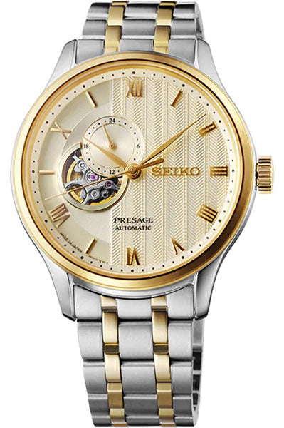 Seiko Analog Golden & Stainless Steel Men's Watch SSA464J1