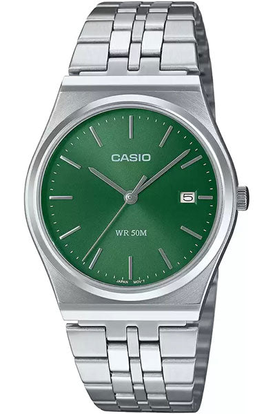 CASIO Analog green & Stainless Steel Men's Watch A2236