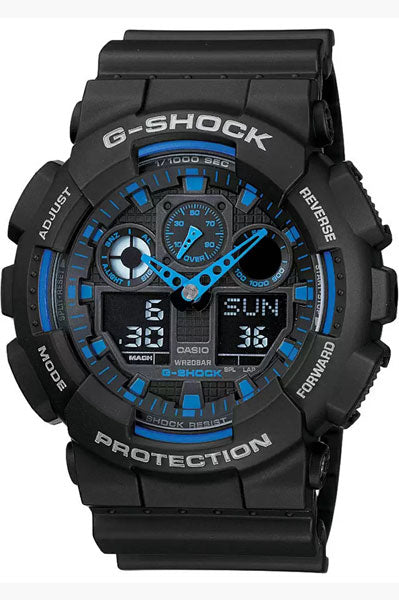 Casio Analog-Digital Black & Resin Men's Watch G271