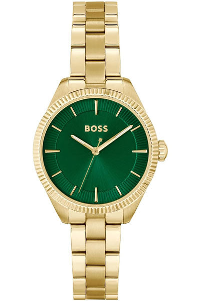 Hugo Boss Analog Green & Stainless Steel Women's Watch 1502729