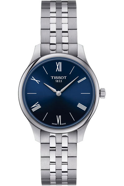 Blue & Stainless Steel Women's Watch T0632091104800