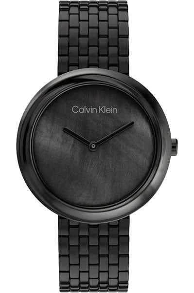 Calvin Klein Analog Green & Leather Men's Watch 25200323
