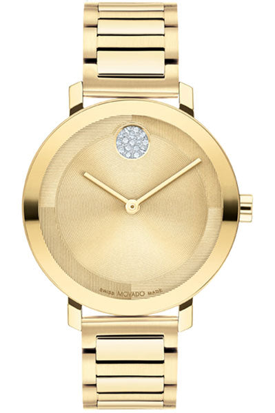 Movado  Gold & Stainless Steel Women's Watch 3601106